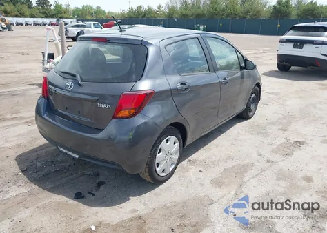 2015 Toyota Yaris L from USA, damaged, VIN VNKKTUD30FA038821